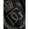 dolce gabbana leaf logo black mikina (1)