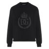 dolce gabbana leaf logo black mikina (1)