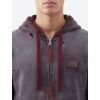 dolce gabbana worn effect burgundy mikina (1)