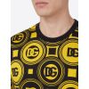 dolce gabbana dg logo yellow tricko (5)