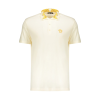 versace medusa cream ivory polo tricko (1)