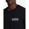 balmain mirror logo black tricko (5)