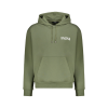 balmain mirror logo green mikina (1)