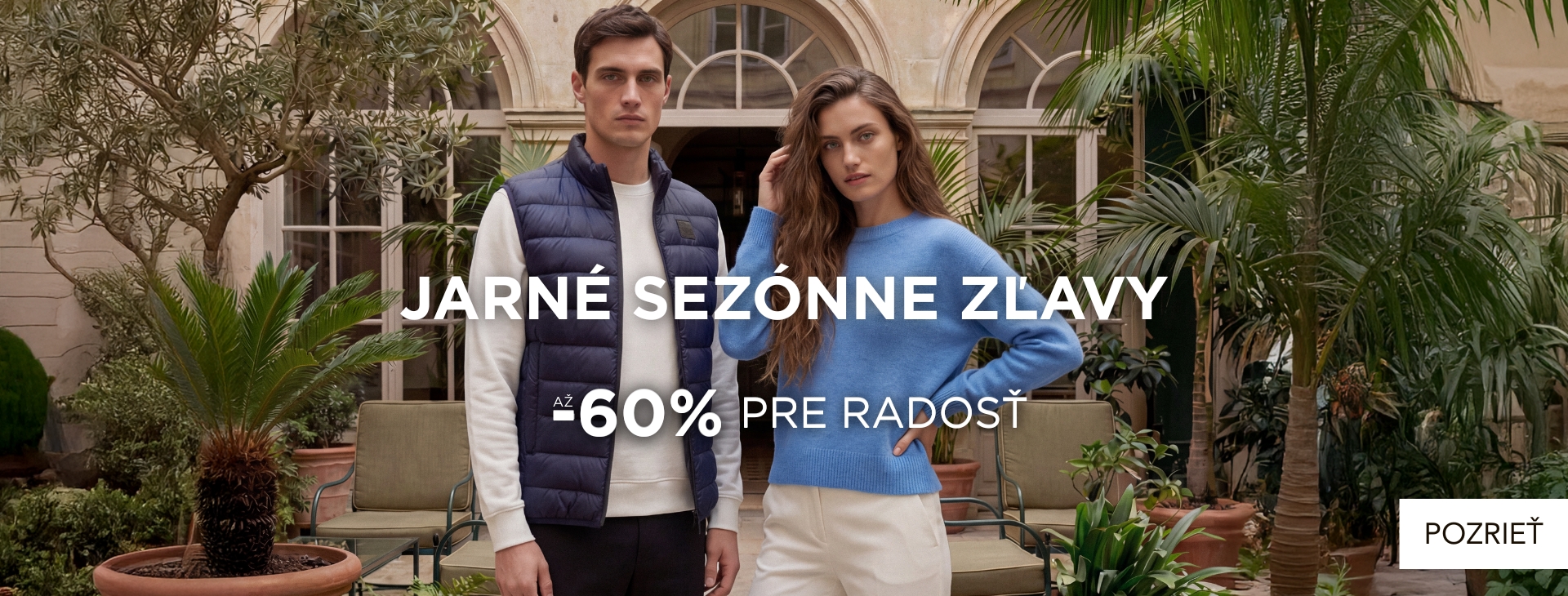 Jarné sezónne zľavy