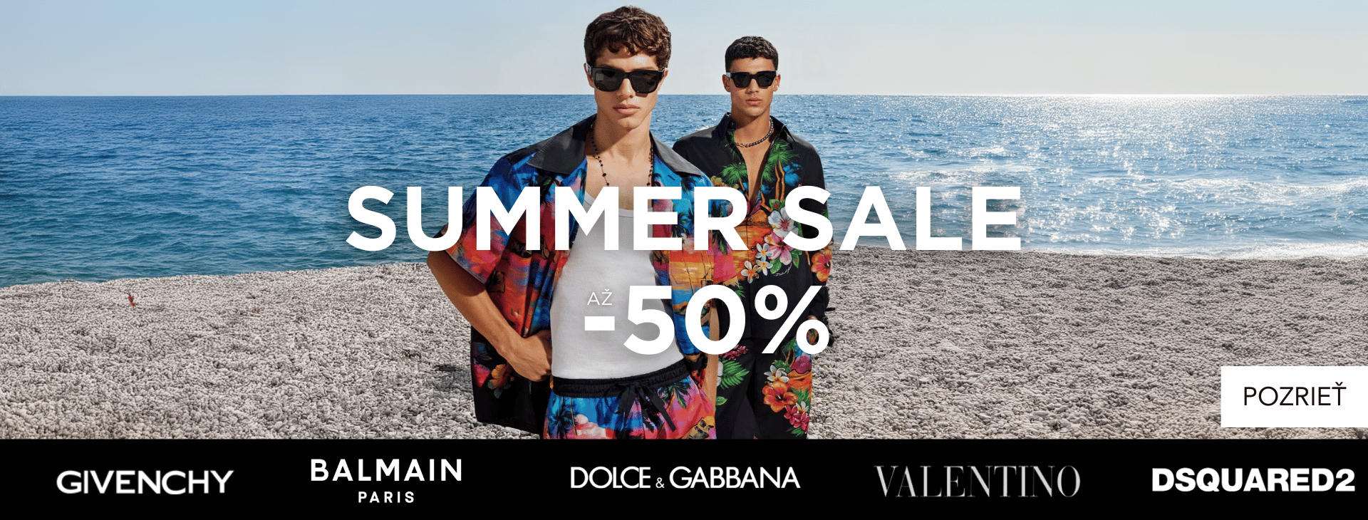 Summer sale až -50%