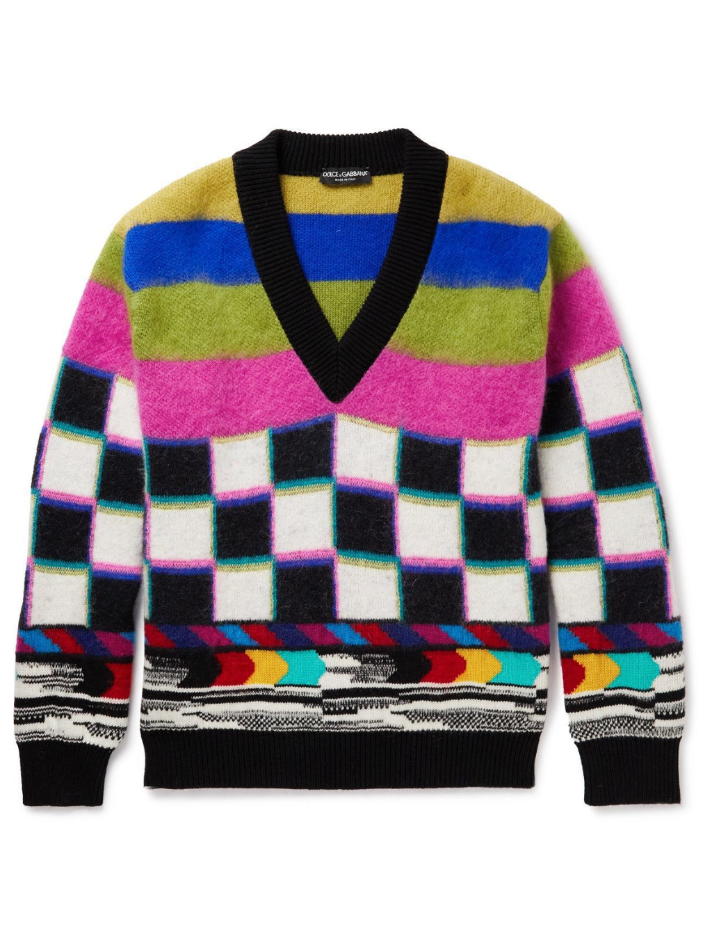 DOLCE & GABBANA Multicolor sveter XS