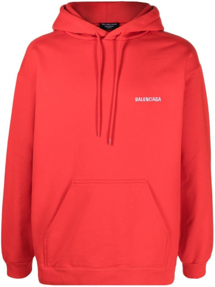 balenciaga kangaroo red mikina (1)