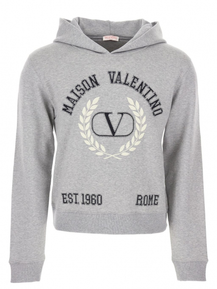 valentino embroidered grey mikina (1)