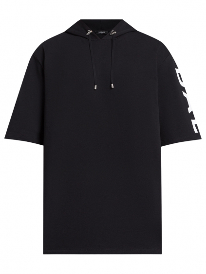 balmain short sleeve black mikina (1)