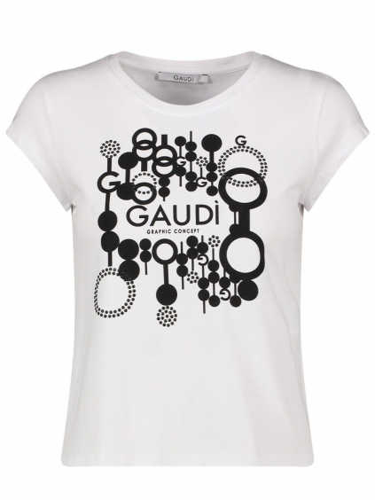 gaudi graphic white tricko (1)