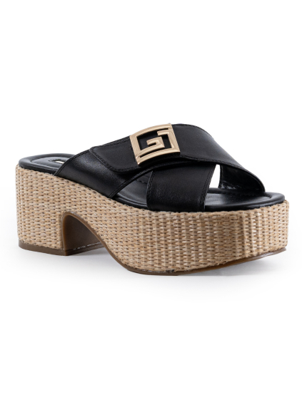 gaudi rafia black slapky54 (1)