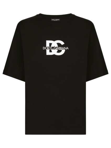 dolce gabbana dg monogram black tricko (1)