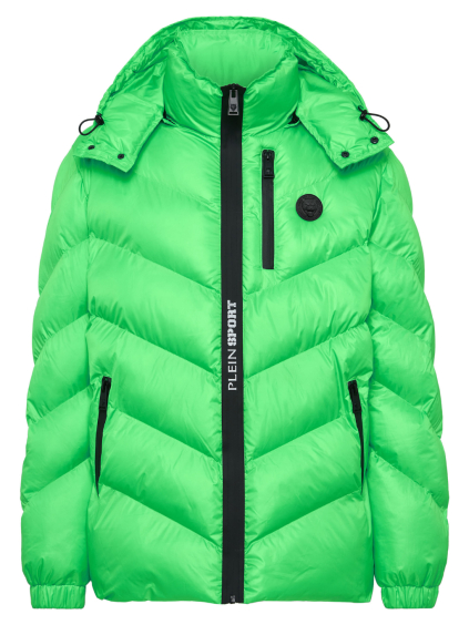 plein sport nylon puffer tiger green bunda (1)