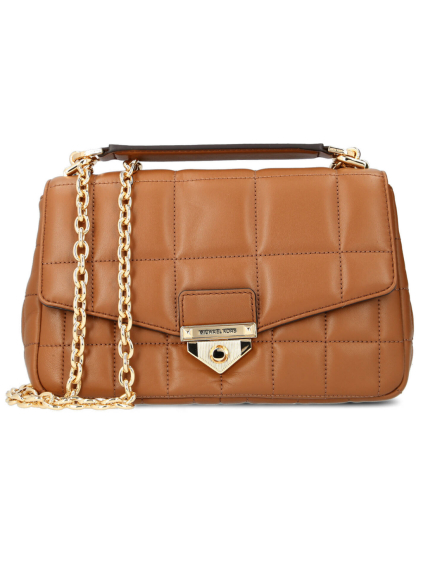 michael kors soho brown crossbody kabelka (1)