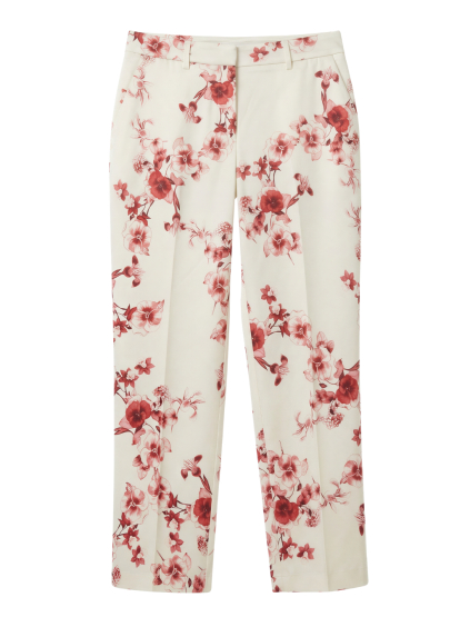 imperial floral latte nohavice (1)