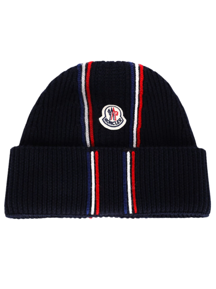 moncler wool dark blue ciapka (1)