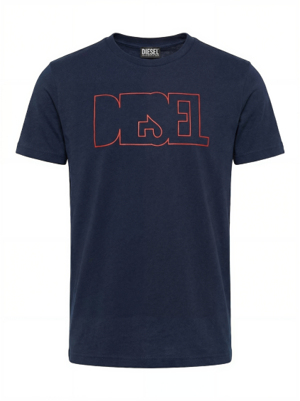 diesel outline dark blue tricko (1)