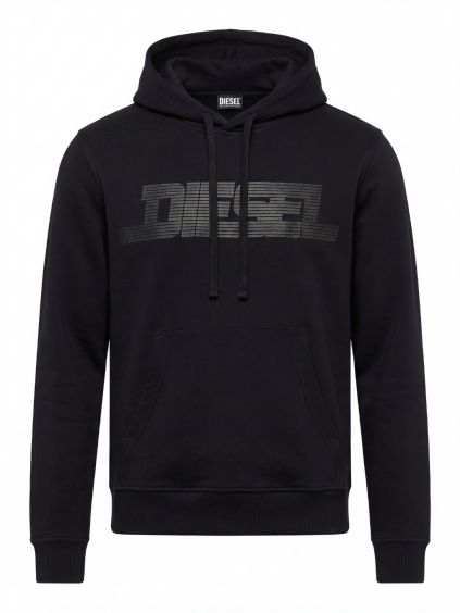 diesel logo black mikina (1)