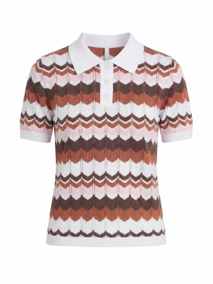 imperial rosa tabacco polo tricko (1)