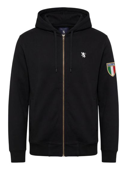 williams wilson logo black mikina (1)