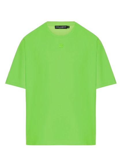 dolce gabbana fluo green tricko (1)
