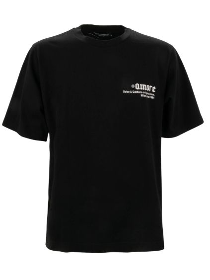 dolce gabbana good vibes black tricko (1)