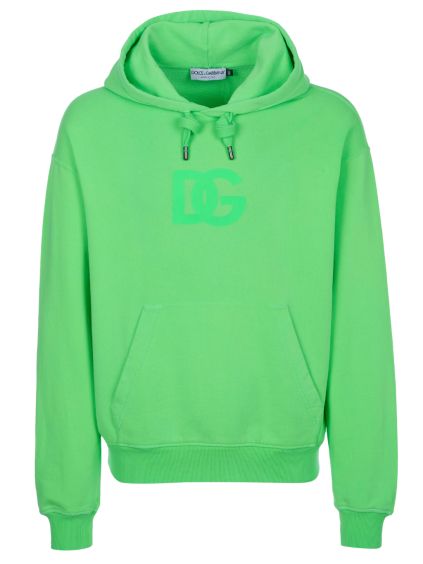 dolce gabbana fluo light green mikina