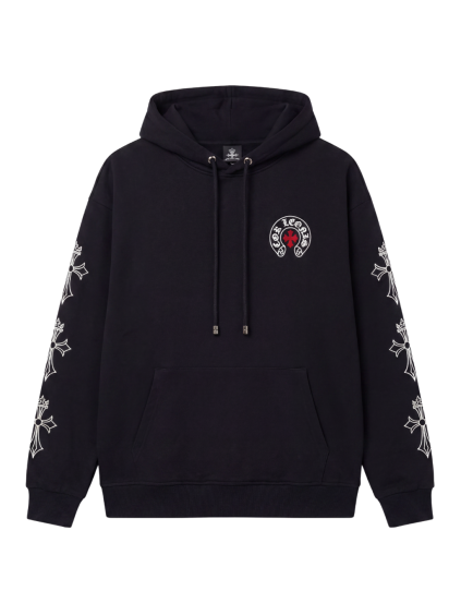 cor leonis triple cross black mikina (1)