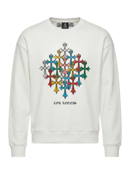 cor leonis insignia white mikina (1)