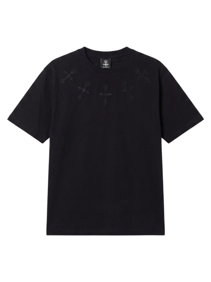 cor leonis scatter cross black tricko (1)