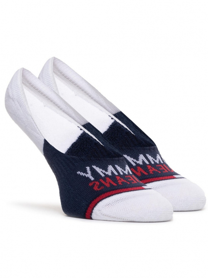 TOMMY JEANS Navy 2 Pack ponožky (2)