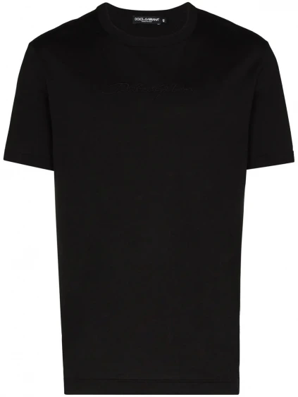 DOLCE & GABBANA Logo Black tričko
