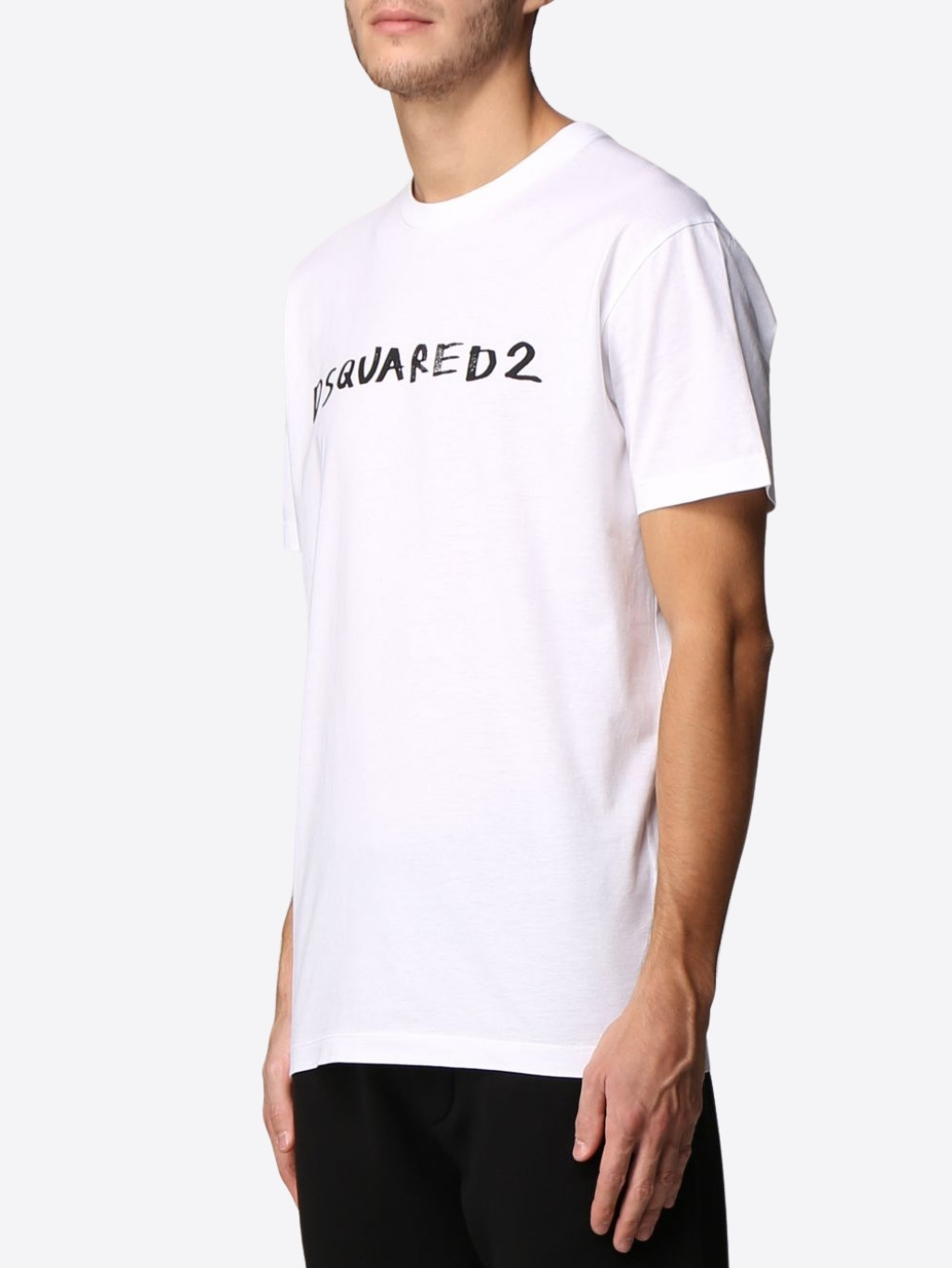 DSQUARED2 Cool Fit White tričko Veľkosť: L – Obrázok 3