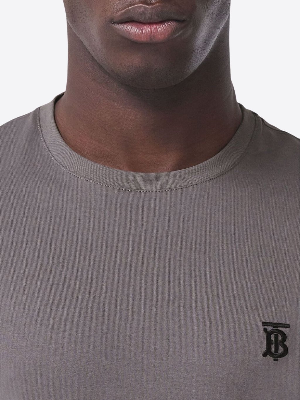 BURBERRY Parker Grey tričko Veľkosť: M – Obrázok 5