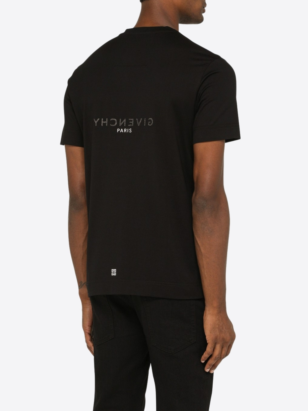 GIVENCHY Reverse Black tričko Veľkosť: XXL – Obrázok 4