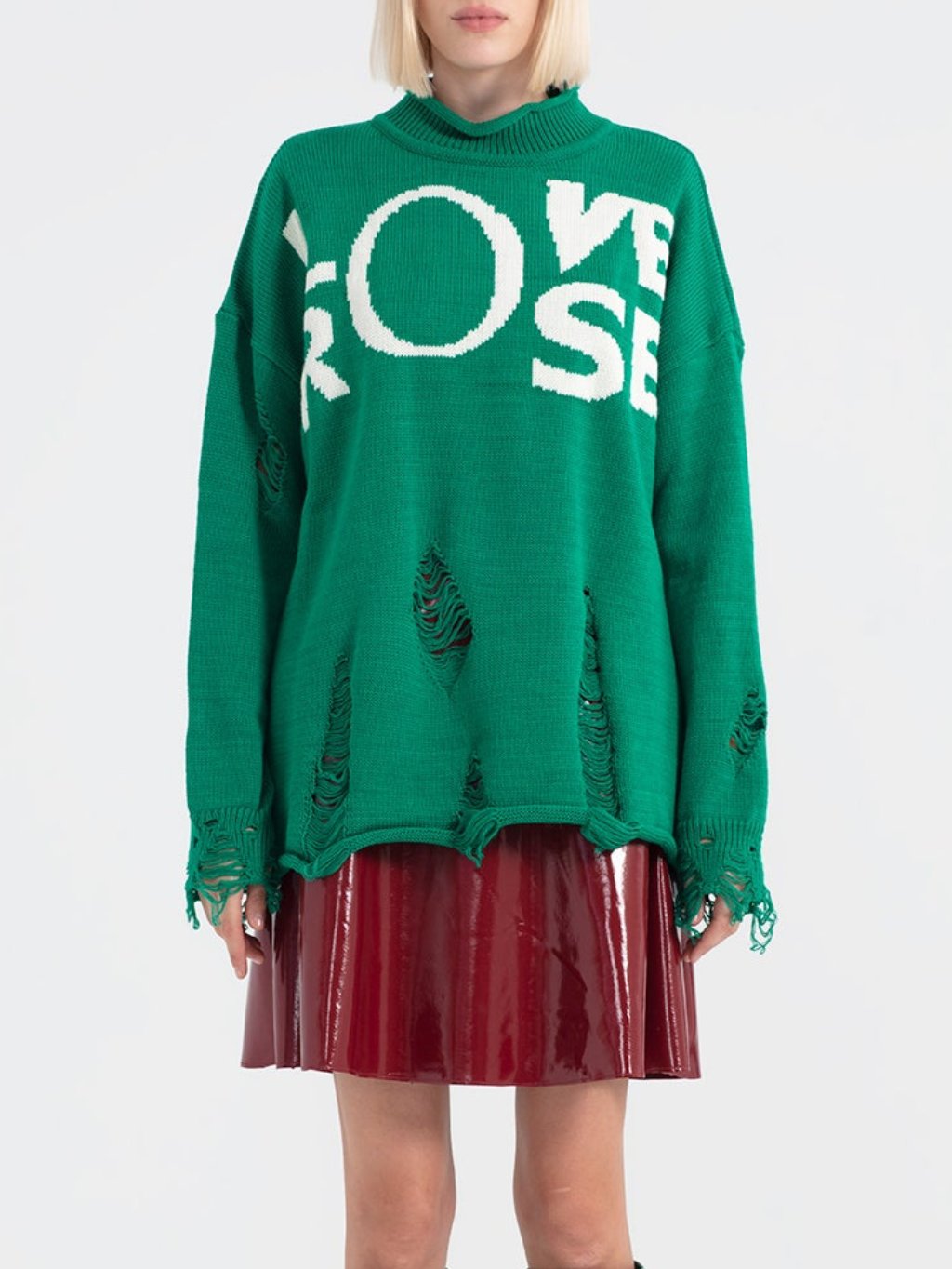 #VDR Torn Green sveter Veľkosť: S