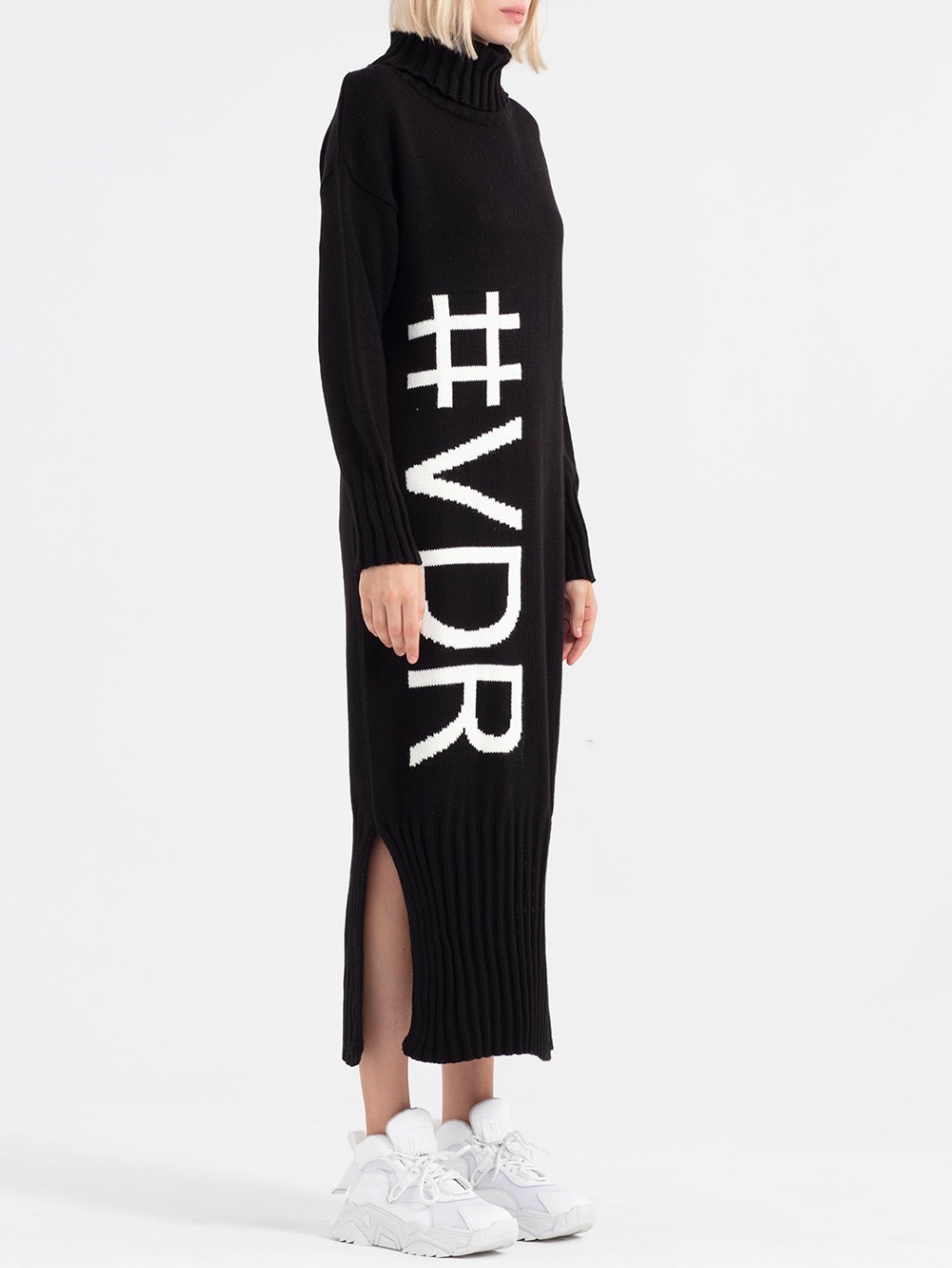 #VDR Warm Black šaty Veľkosť: S – Obrázok 3