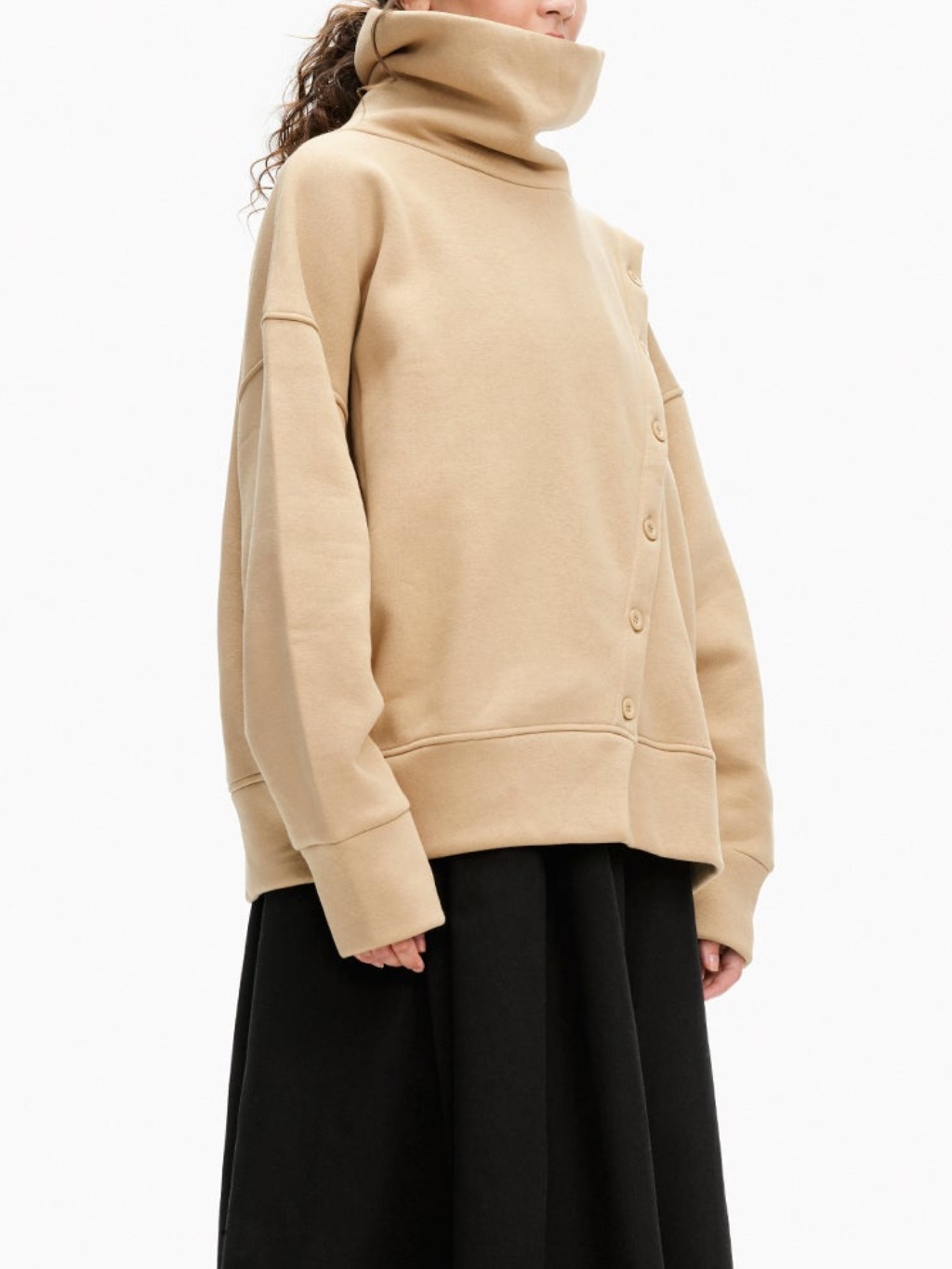 #VDR Cappuccino oversize mikina Veľkosť: M – Obrázok 3