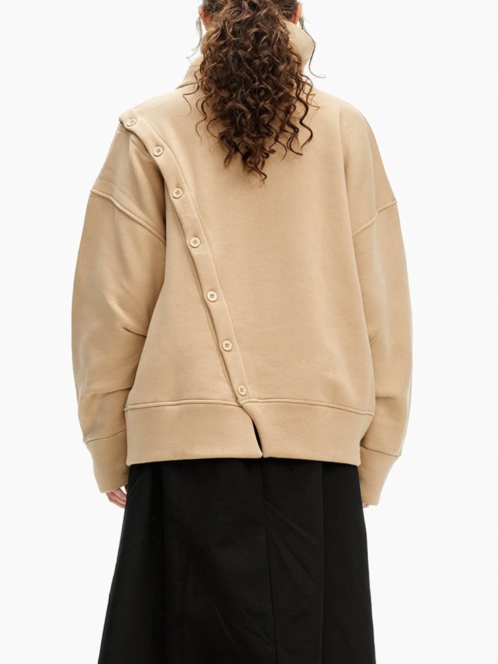 #VDR Cappuccino oversize mikina Veľkosť: M – Obrázok 4