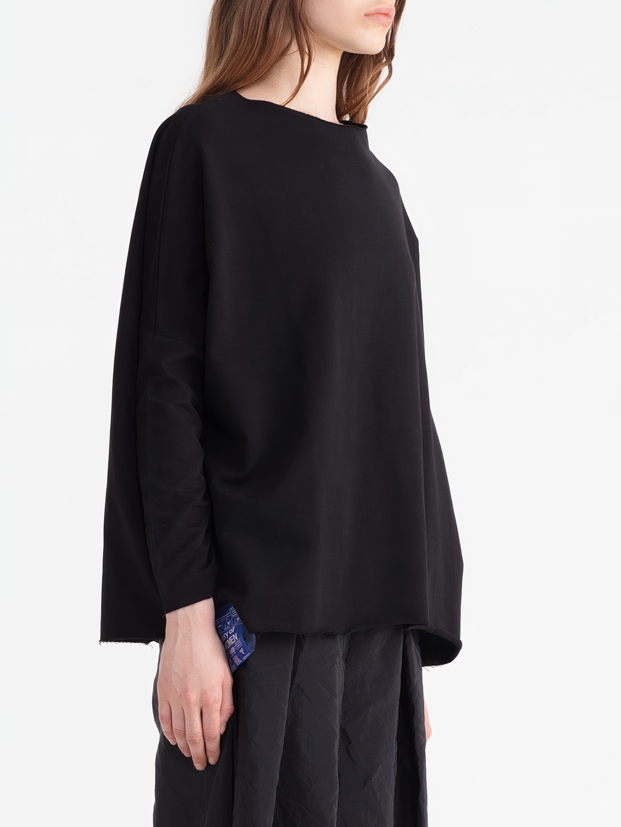 #VDR Pastel Black oversize mikina Veľkosť: S