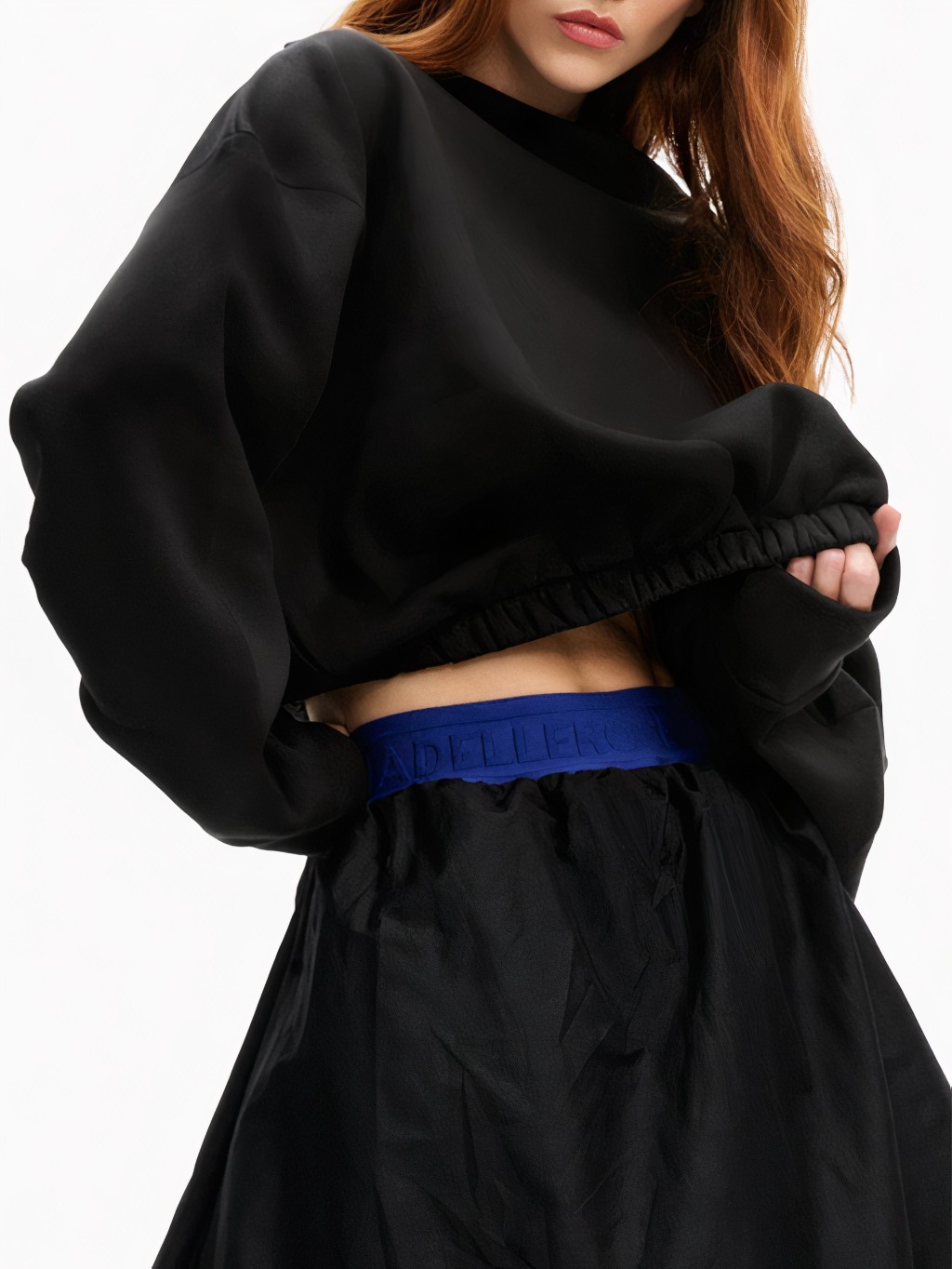 #VDR Voluminous Black oversize mikina Veľkosť: L – Obrázok 4