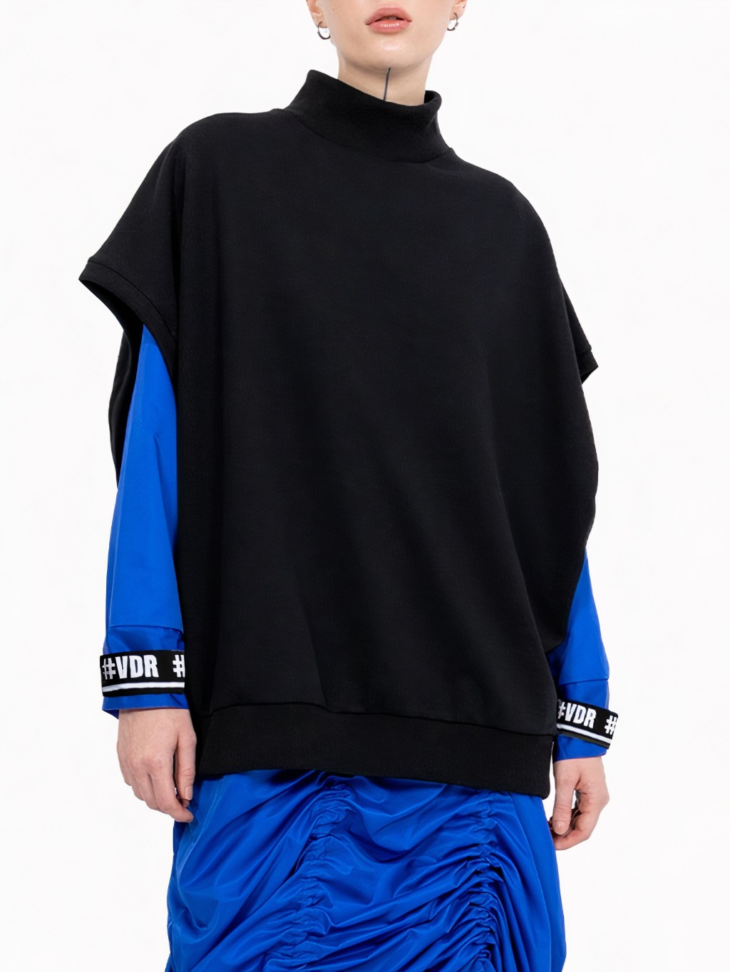 #VDR Rare Black oversize mikina Veľkosť: L