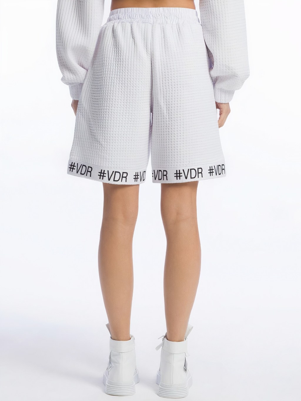 #VDR Gridded White kraťasy Veľkosť: S – Obrázok 3