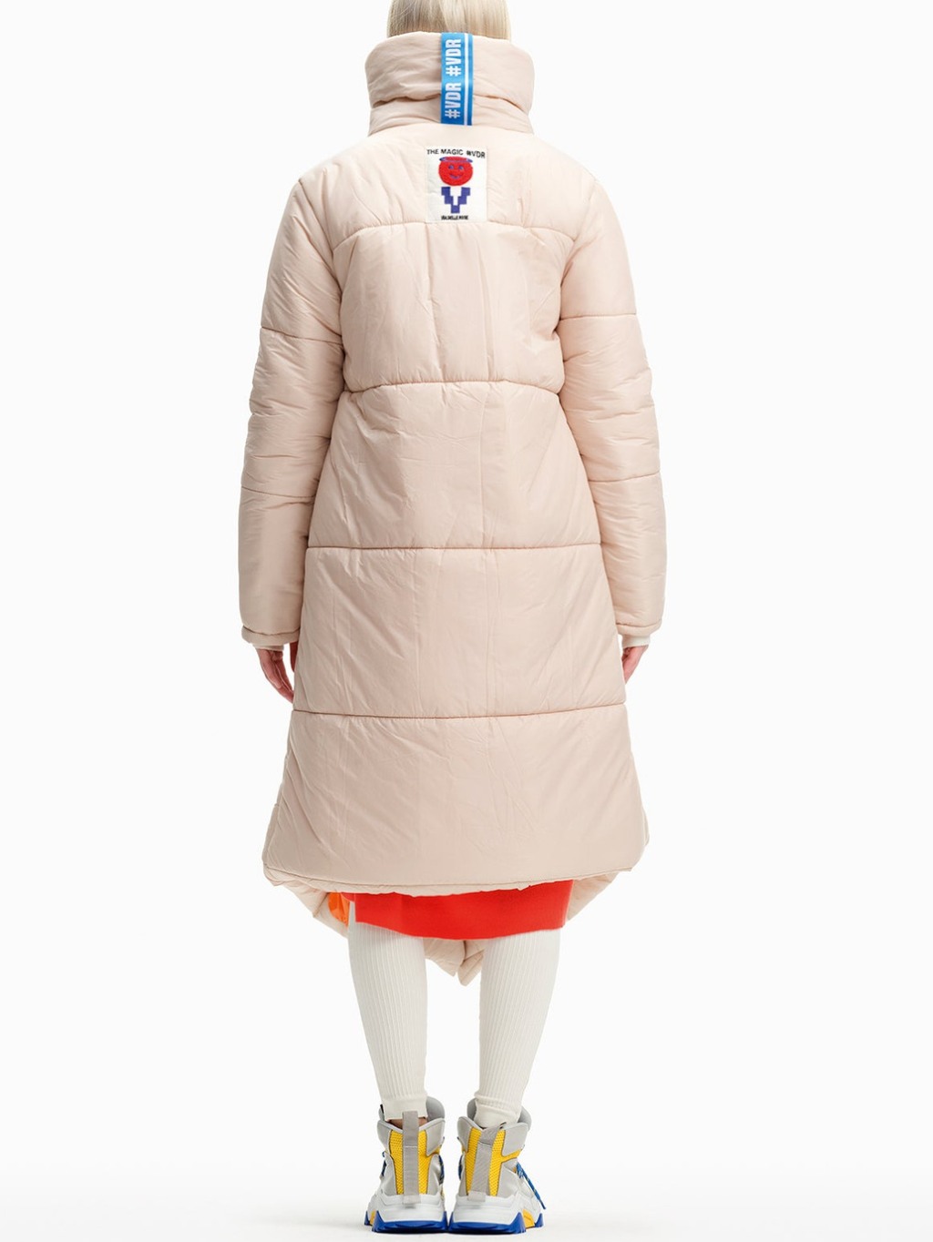 #VDR Voluminous Beige bunda Veľkosť: L – Obrázok 3
