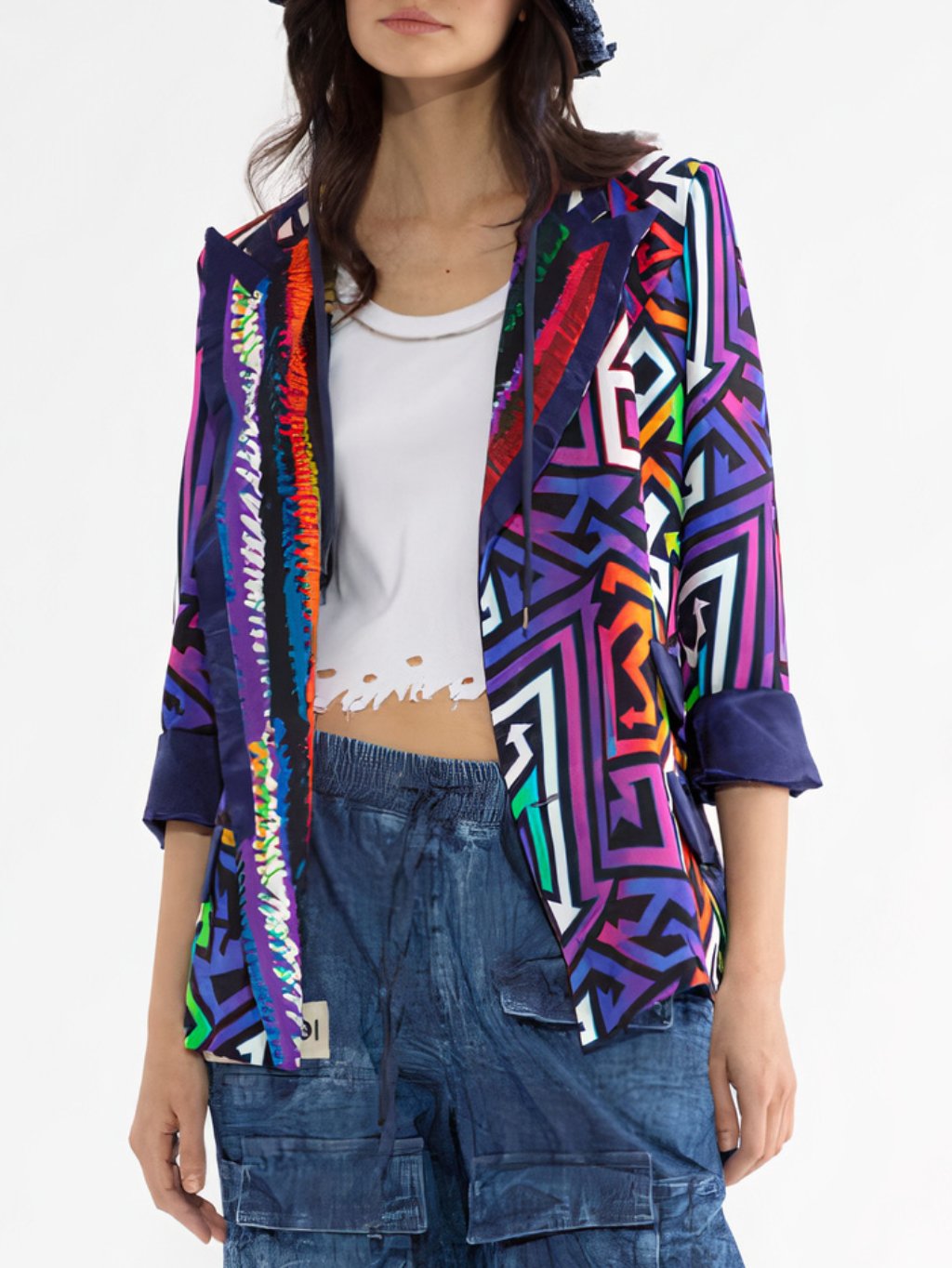 #VDR Colorful sako Veľkosť: M - Image 5