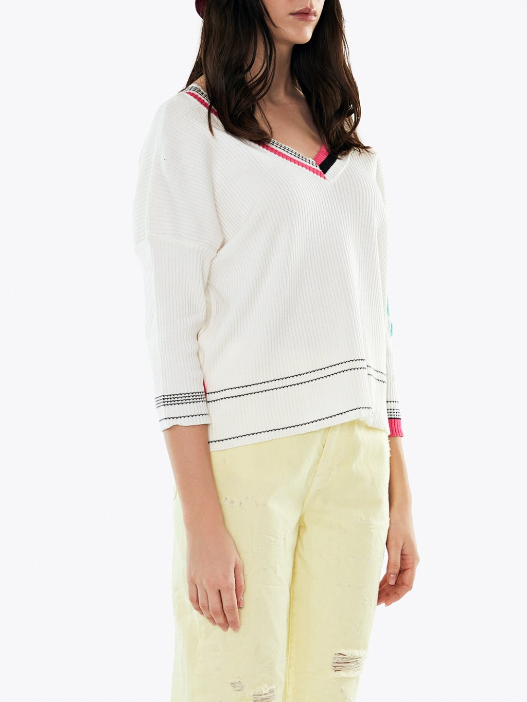 #VDR Tender White sveter Veľkosť: S