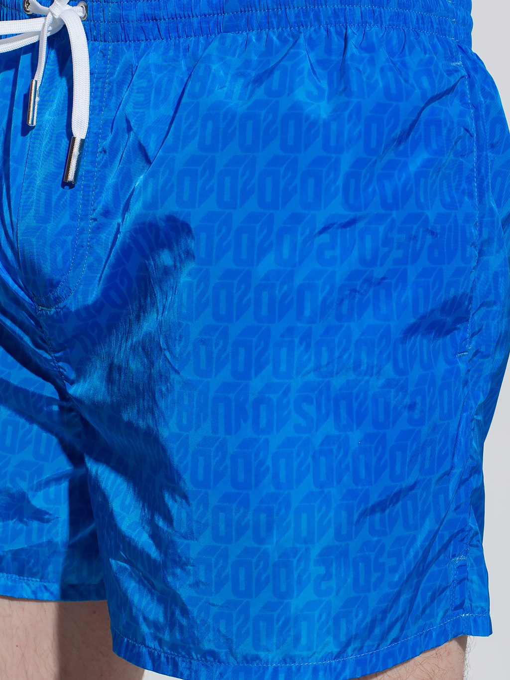 DSQUARED2 Monogram Blue plavky Veľkosť: XL – Obrázok 4