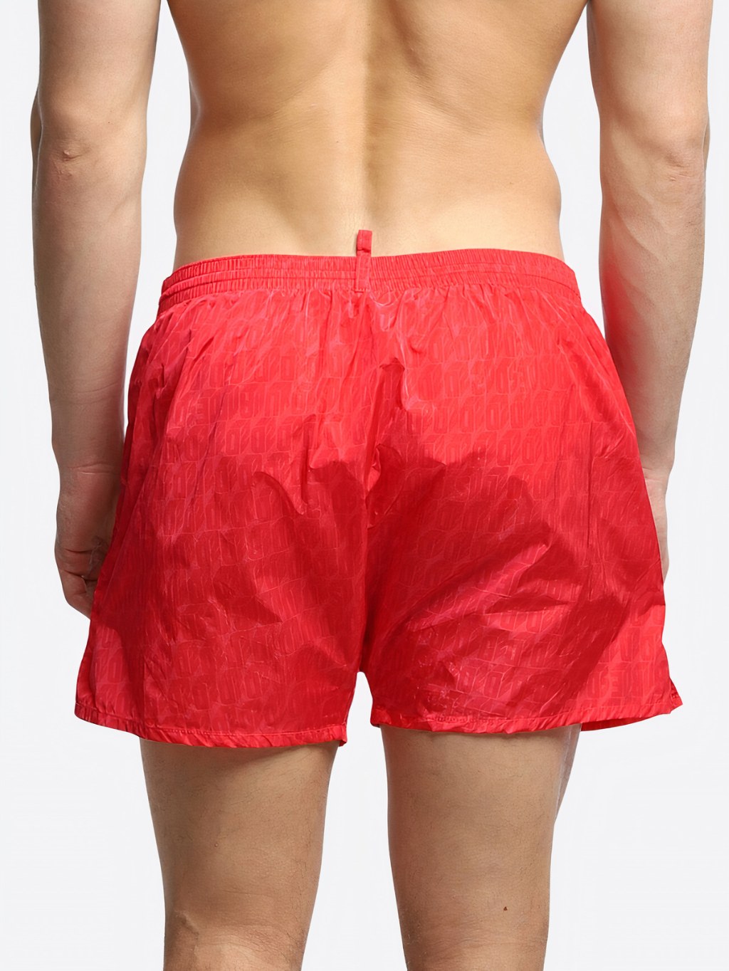 DSQUARED2 Monogram Red plavky Veľkosť: XXL – Obrázok 3