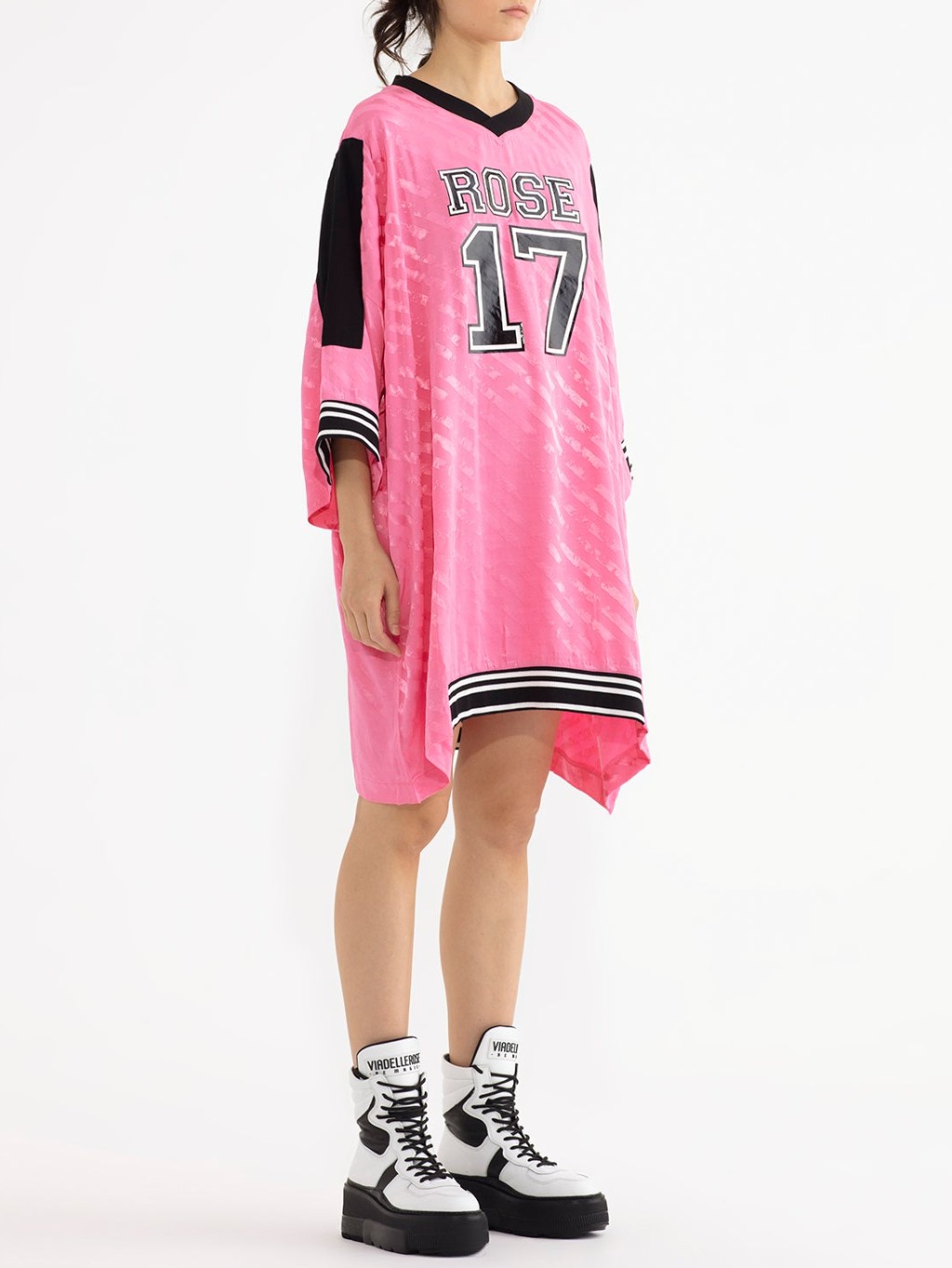 #VDR Rose Pink šaty Veľkosť: Univerzálna – Obrázok 3