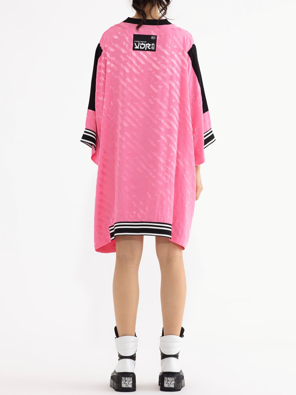 #VDR Rose Pink šaty Veľkosť: Univerzálna – Obrázok 4